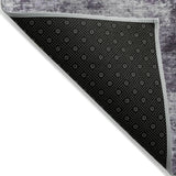 Addison Chantille ACN2065 Abstract Machine Made Transitional Purple Rug