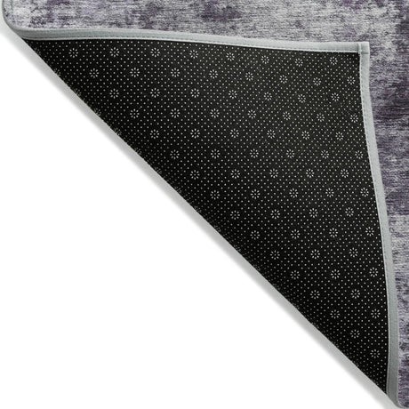Addison Chantille ACN2065 Abstract Machine Made Transitional Purple Rug