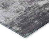 Addison Chantille ACN2065 Abstract Machine Made Transitional Purple Rug