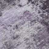 Addison Chantille ACN2065 Abstract Machine Made Transitional Purple Rug