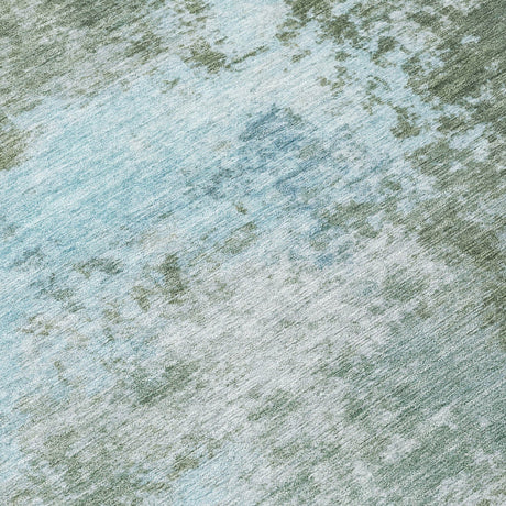 Addison Chantille ACN2065 Abstract Machine Made Transitional Sage Rug