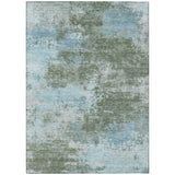 Addison Chantille ACN2065 Abstract Machine Made Transitional Sage Rug