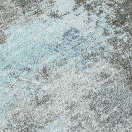 Addison Chantille ACN2065 Abstract Machine Made Transitional Taupe Rug