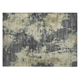 Addison Chantille ACN2066 Abstract Machine Made Transitional Gray Rug