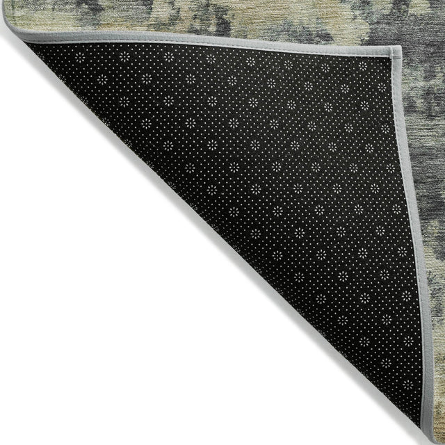 Addison Chantille ACN2066 Abstract Machine Made Transitional Gray Rug