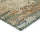 Addison Chantille ACN2067 Abstract Machine Made Transitional Blue Rug