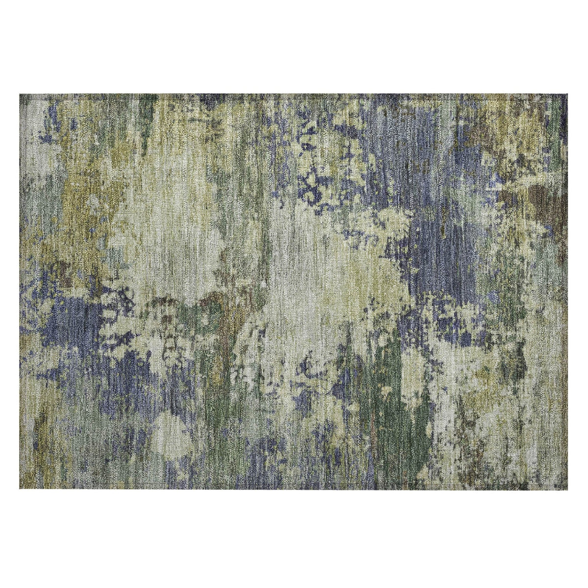 Addison Chantille ACN2067 Abstract Machine Made Transitional Purple Rug