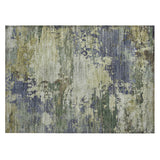 Addison Chantille ACN2067 Abstract Machine Made Transitional Purple Rug