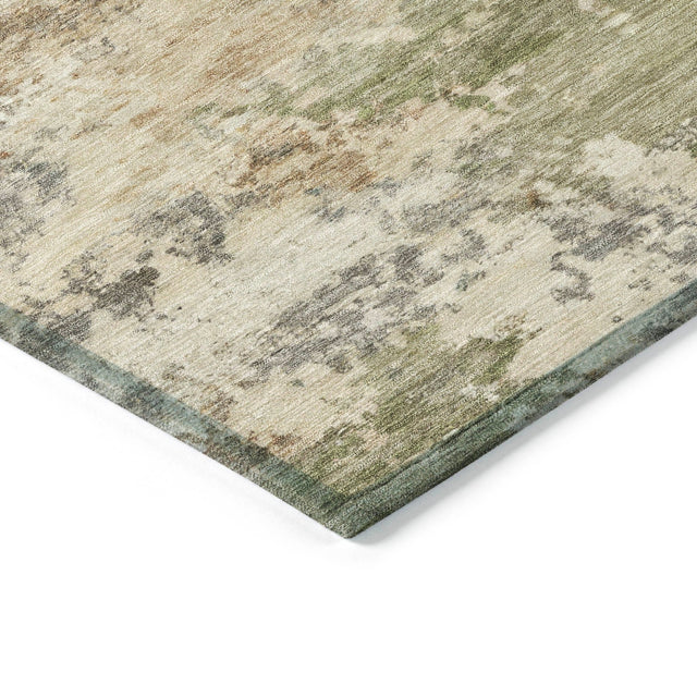 Addison Chantille ACN2068 Abstract Machine Made Transitional Beige Rug