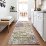 Addison Chantille ACN2068 Abstract Machine Made Transitional Beige Rug