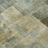 Addison Chantille ACN2069 Abstract Machine Made Transitional Green Rug