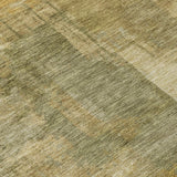 Addison Chantille ACN2069 Abstract Machine Made Transitional Khaki Rug