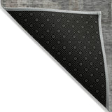 Addison Chantille ACN2069 Abstract Machine Made Transitional Pewter Rug