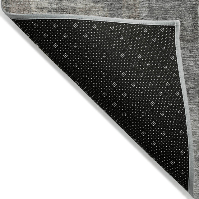 Addison Chantille ACN2069 Abstract Machine Made Transitional Pewter Rug