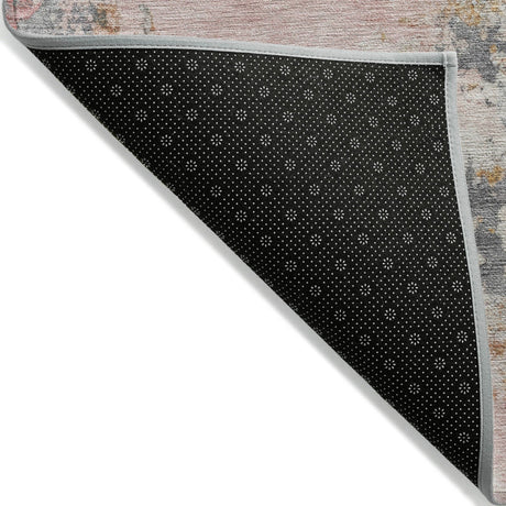 Addison Chantille ACN2070 Abstract Machine Made Transitional Pink Rug