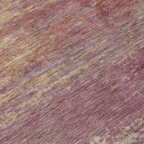 Addison Chantille ACN2071 Abstract Machine Made Transitional Merlot Rug