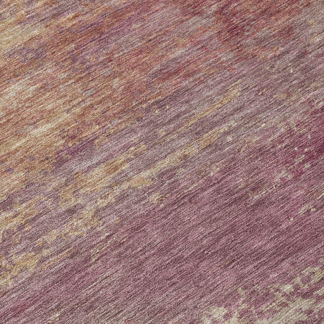 Addison Chantille ACN2071 Abstract Machine Made Transitional Merlot Rug
