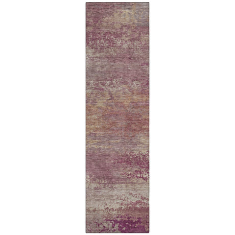 Addison Chantille ACN2071 Abstract Machine Made Transitional Merlot Rug