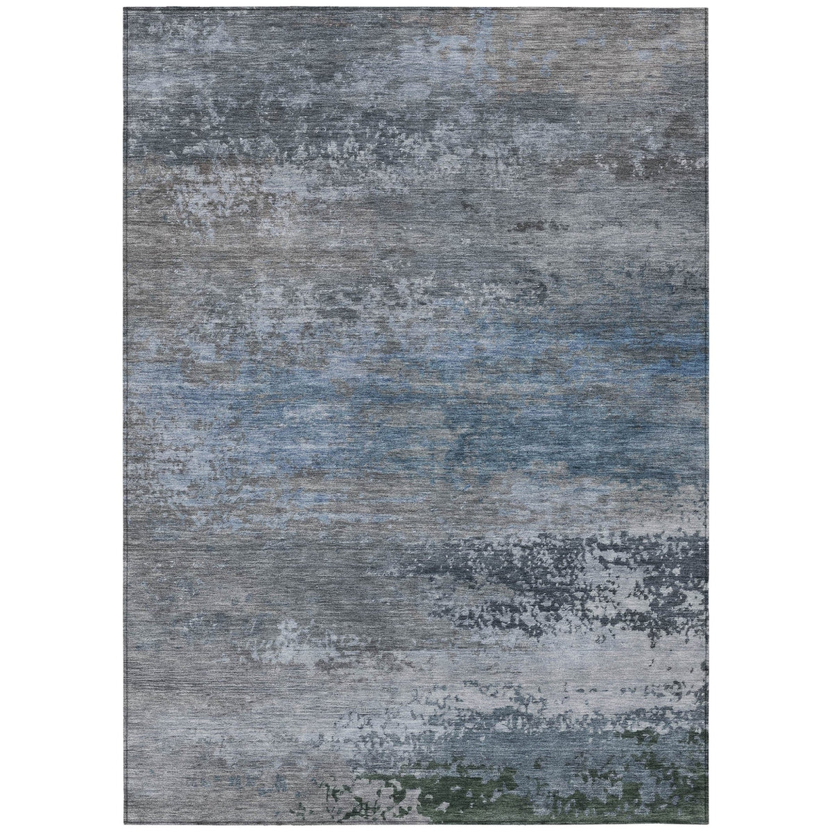 Addison Chantille ACN2071 Abstract Machine Made Transitional Pewter Rug