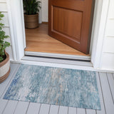 Addison Chantille ACN2071 Abstract Machine Made Transitional Sky Rug