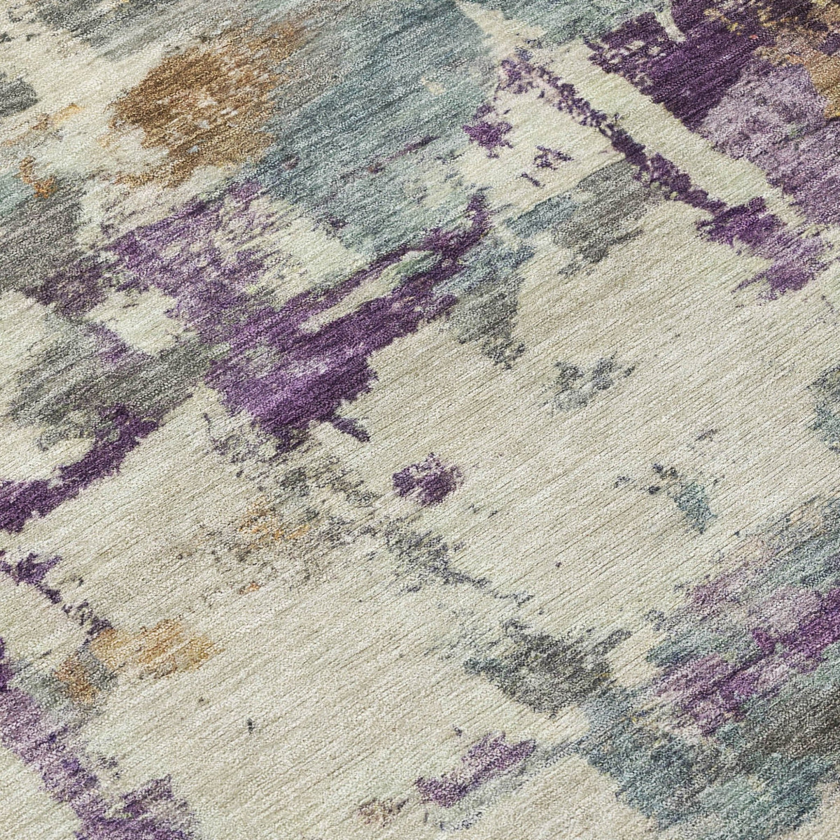 Addison Chantille ACN2072 Abstract Machine Made Transitional Linen Rug