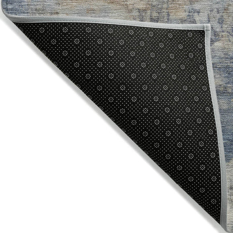 Addison Chantille ACN2073 Abstract Machine Made Transitional Denim Rug