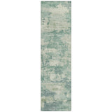 Addison Chantille ACN2074 Abstract Machine Made Transitional Teal Rug