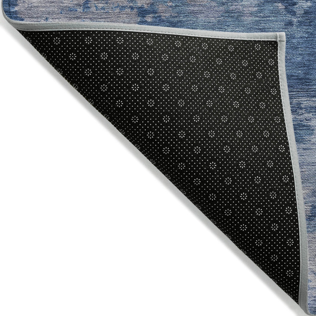 Addison Chantille ACN2075 Abstract Machine Made Transitional Navy Rug