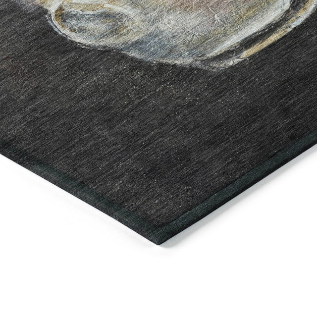 Addison Chantille ACN2080 Animal Machine Made Transitional Ivory Rug