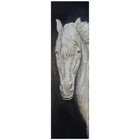 Addison Chantille ACN2080 Animal Machine Made Transitional Ivory Rug