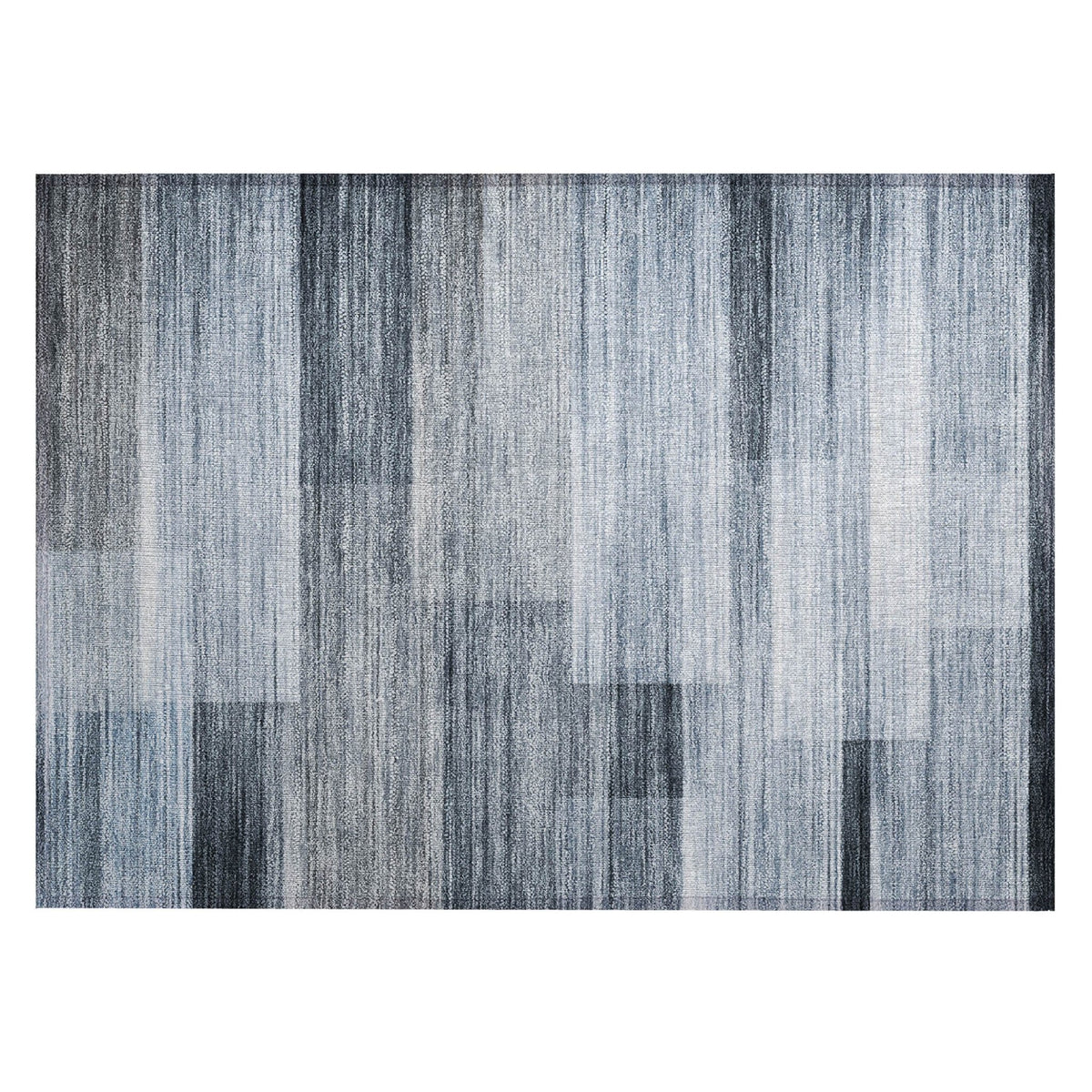 Addison Chantille ACN2082 Stripes Machine Made Transitional Denim Rug