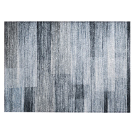 Addison Chantille ACN2082 Stripes Machine Made Transitional Denim Rug