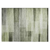 Addison Chantille ACN2082 Stripes Machine Made Transitional Green Rug