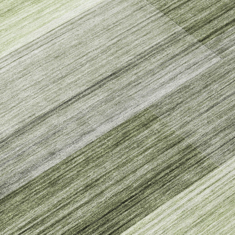 Addison Chantille ACN2082 Stripes Machine Made Transitional Green Rug