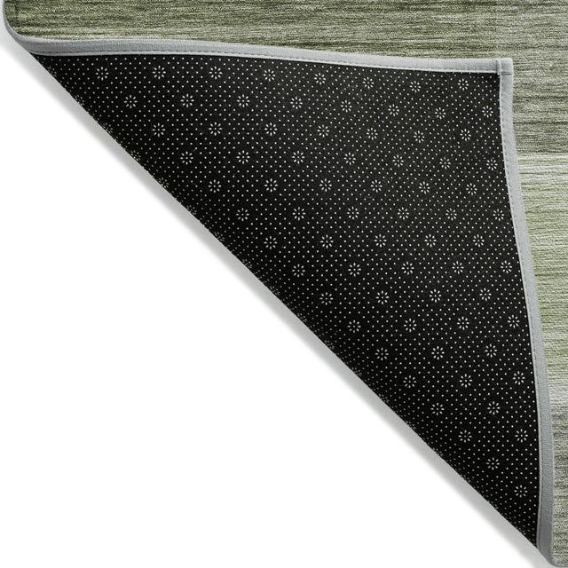 Addison Chantille ACN2082 Stripes Machine Made Transitional Green Rug