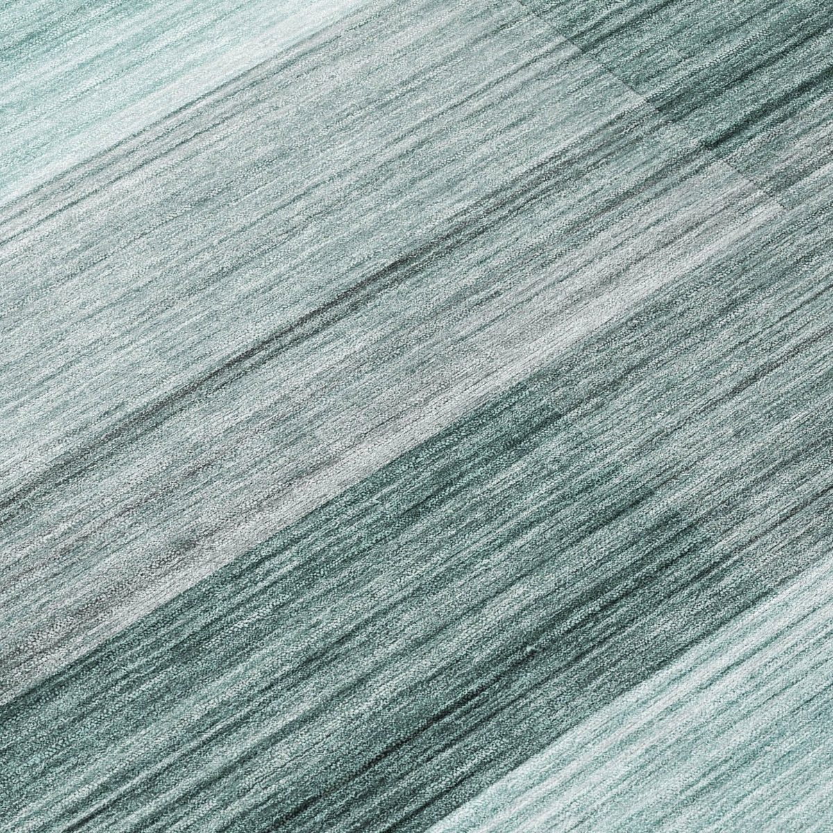 Addison Chantille ACN2082 Stripes Machine Made Transitional Teal Rug