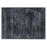 Addison Chantille ACN2083 Floral Machine Made Transitional Charcoal Rug