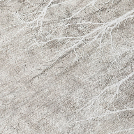 Addison Chantille ACN2083 Floral Machine Made Transitional Silver Rug