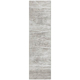 Addison Chantille ACN2083 Floral Machine Made Transitional Silver Rug