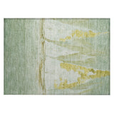 Addison Chantille ACN2084 Coastal Machine Made Transitional Green Rug