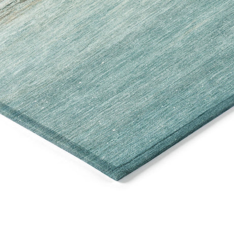 Addison Chantille ACN2084 Coastal Machine Made Transitional Teal Rug