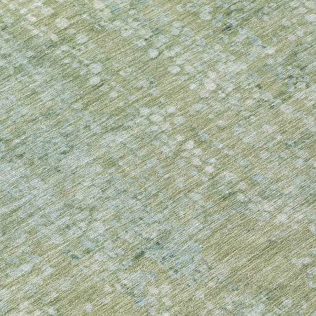 Addison Chantille ACN2087 Abstract Machine Made Transitional Green Rug