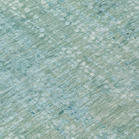 Addison Chantille ACN2087 Abstract Machine Made Transitional Teal Rug