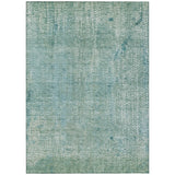 Addison Chantille ACN2087 Abstract Machine Made Transitional Teal Rug