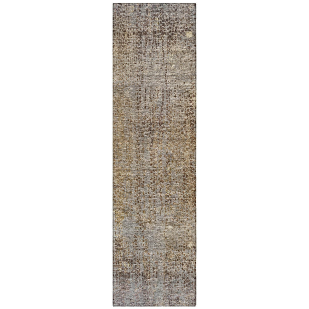 Addison Chantille ACN2088 Abstract Machine Made Transitional Brown Rug