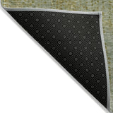 Addison Chantille ACN2088 Abstract Machine Made Transitional Green Rug