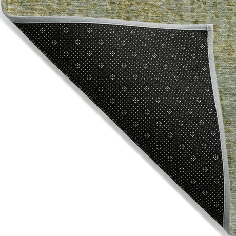 Addison Chantille ACN2088 Abstract Machine Made Transitional Green Rug