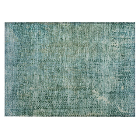 Addison Chantille ACN2088 Abstract Machine Made Transitional Teal Rug