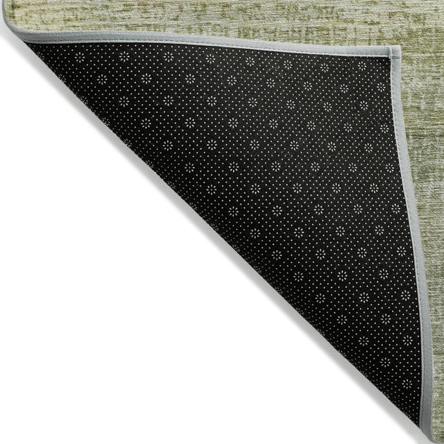 Addison Chantille ACN2089 Abstract Machine Made Transitional Aloe Rug