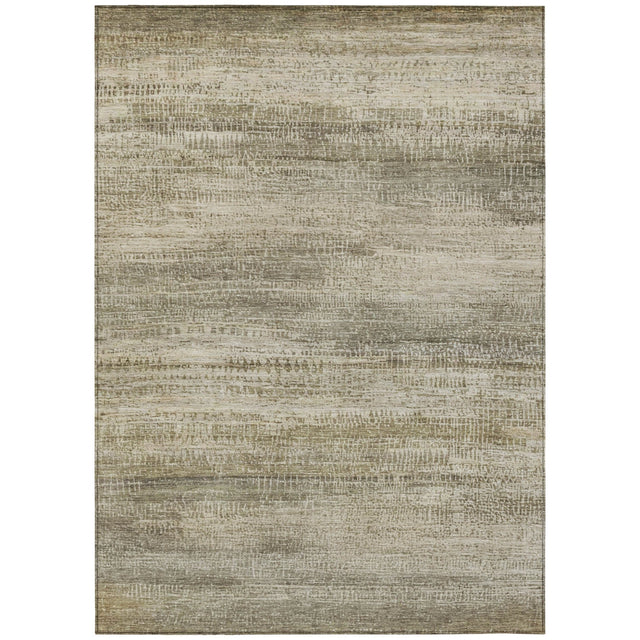 Addison Chantille ACN2089 Abstract Machine Made Transitional Taupe Rug